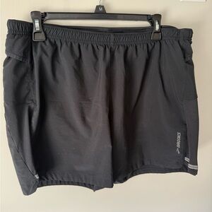 Brooks Men's Athletic Black Shorts
